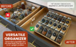 Bamboo Spice Rack and Organizer - Image 3
