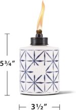 Glass Tie-Dye Tabletop Torches - Image 6