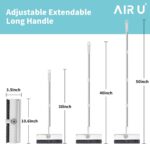 Floor Scrub Brush with Long Handle 3 in 1 - Image 6