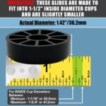 Wrought Iron Patio Furniture Feet Cap Glides - Image 5