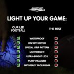 Glow in The Dark Junior Size Waterproof LED Football - Image 4