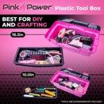 Pink Tool Box for Women - Sewing - Image 3