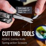 Wingman Multitool with Spring-Action Pliers and Scissors - Image 9