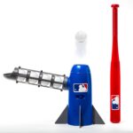 Franklin Sports MLB Kids Pitching Machine - POP ROCKET Kids Baseball Trainer
