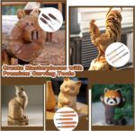 Premium Professional Wood Carving Kit - 28pcs - Image 5