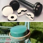 Wrought Iron Patio Furniture Feet Cap Glides - Image 6