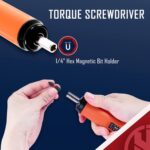 KNINE OUTDOORS Torque Screwdriver Wrench Driver Set 10-70 Inch Pounds lbs - Image 5