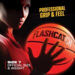 Light Up Basketball - Glow in The Dark - Image 2