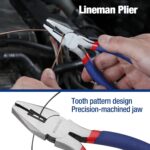 7-piece WORKPRO Pliers Set with Groove Joint - Image 4