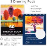Color More 175 Piece Deluxe Art Set + 2 Drawing Pads - Image 4