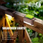 SOLPEX Solar Deck Lights Outdoor 16 Pack - Image 7