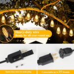 Brightever LED Outdoor String Lights 100FT Patio Lights - Image 3