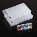 28 Grids, 2 Pack, Bead Storage Containers