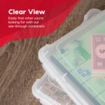 IRIS USA Board Game Storage Craft Organizer Box - Image 9