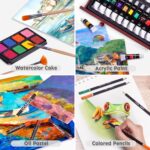 Color More 175 Piece Deluxe Art Set + 2 Drawing Pads - Image 6