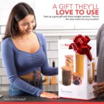 EatNeat 4‑Piece Glass Canister Set with Airtight Bamboo Lids - Image 4