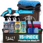 Salty Captain Ultimate 15-Piece Car Cleaning Kit