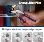 7-piece WORKPRO Pliers Set with Groove Joint - Image 5
