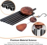 Large Aluminium Wind Chimes 37" Inches - Image 3