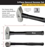 Titan 63125 5-Piece Hammer Set - Image 4