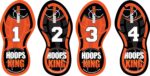 HoopsKing Basketball Footwork Mat Training Steps