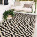 Waterproof Outdoor Rug 5x8 ft